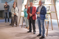 1. Vorstand des Fotoclub Wolfratshausen Thomas Hirschmann bei der Eröffnung