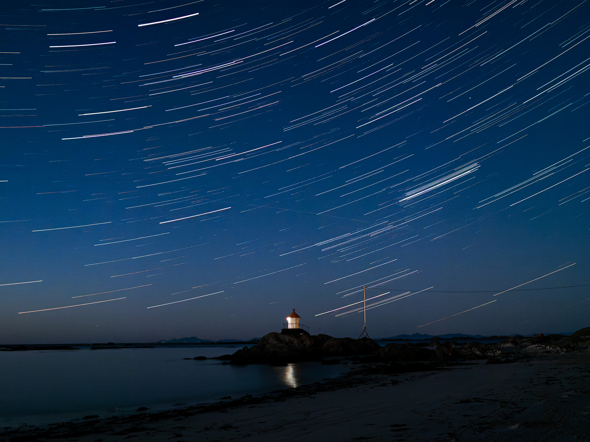 Startrails Unvollkommen (c) Katja Pohl