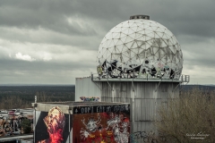 Dunkle Wolken über dem Teufelsberg (Foto: Sandra Ilmberger)