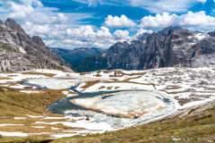 Bödenseen in den Sextner Dolomiten (Foto: Sandra Ilmberger)
