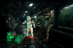 Du bist nicht allein ... Alien versus Strormtrooper_2160px von Andy Ilmberger