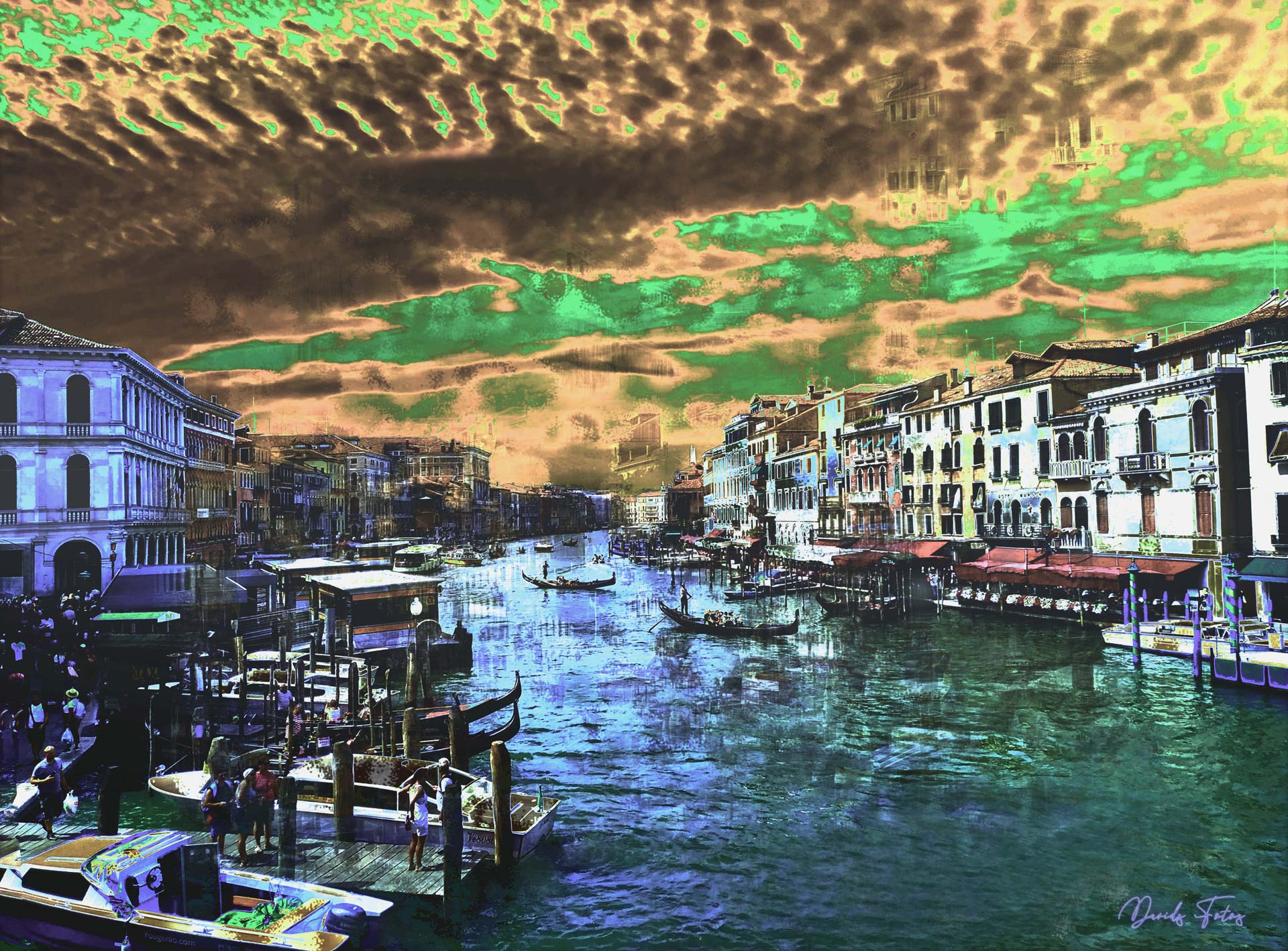 Venedig surreal von David Walker