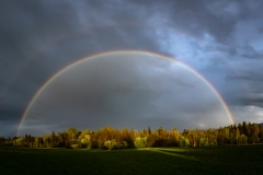 Doppelter Regenbogen von Peter Schreyer