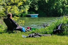 Chilliger Angler von Klaus-Peter Volkmann