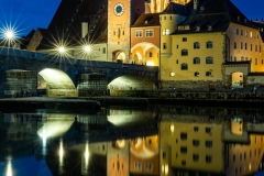Regensburg bei Nacht (Foto: Andy Ilmberger)