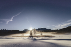 Sonnenaufgang am Geroldsee  (Foto: Katja Pohl)
