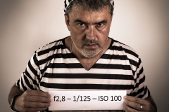 Mug Shot (Fahndungsfoto) :-) (Foto: Andy Ilmberger)