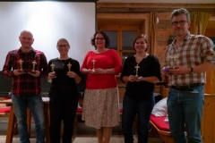 And the Oscars goes to... (v.l.n.r.) Tom Hirschmann, Birgit Rilk, Sandra Ilmberger, Birgit Kindsmüller und Peter Schreyer - (c) Andy Ilmberger