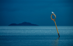 Platz 3 von Rainer Kiefer im Wettbewerb "Die Farbe Blau"