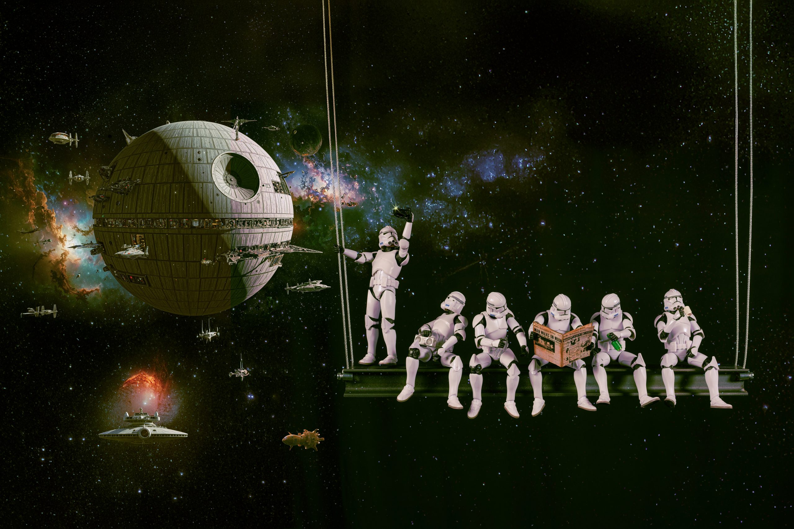 "The Working Stormtroopers at the Deathstar" von Andy Ilmberger